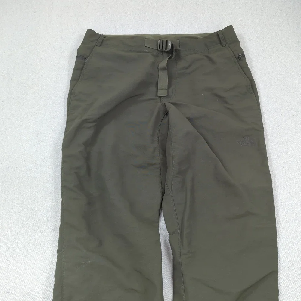 North Face Pants Mens 33 Green Paramount Active Performance Belted